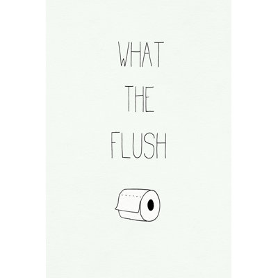 Potty Humor II by Victoria Borges - Typography