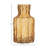 Jhonathon 9" Textured Clear Glass Table Vase-1672266900-1671581206