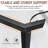 Neo-Angle Corner Shower Enclosure With Base, Pivot Shower Door, 6mm Clear Tempered Glass, 36.5”W x 36.5“D x 72”H"-107233703