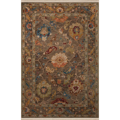 Multi-Colored Motif Ethnic Floral Patterned Creative Vintage Decorative Rug