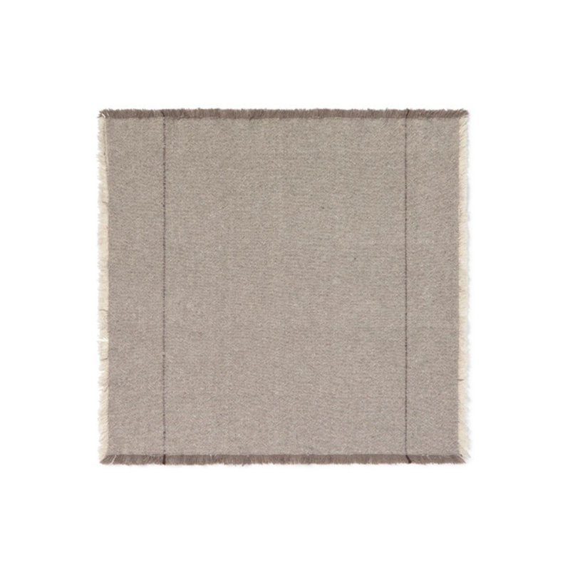Cotton Blend Rectangle Napkins, Greige