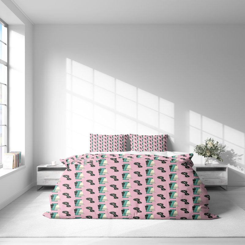 Abstract Duvet Cover, King Duvet Cover + 2 King Pillowcases