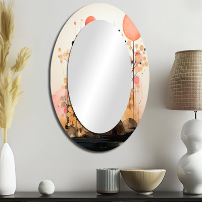 Miroir mural doré doré doré