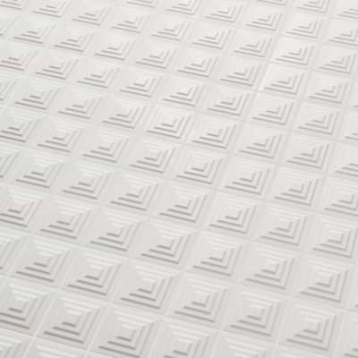Kinzie 8x16 Pyramid 3D Matte Ceramic Tile