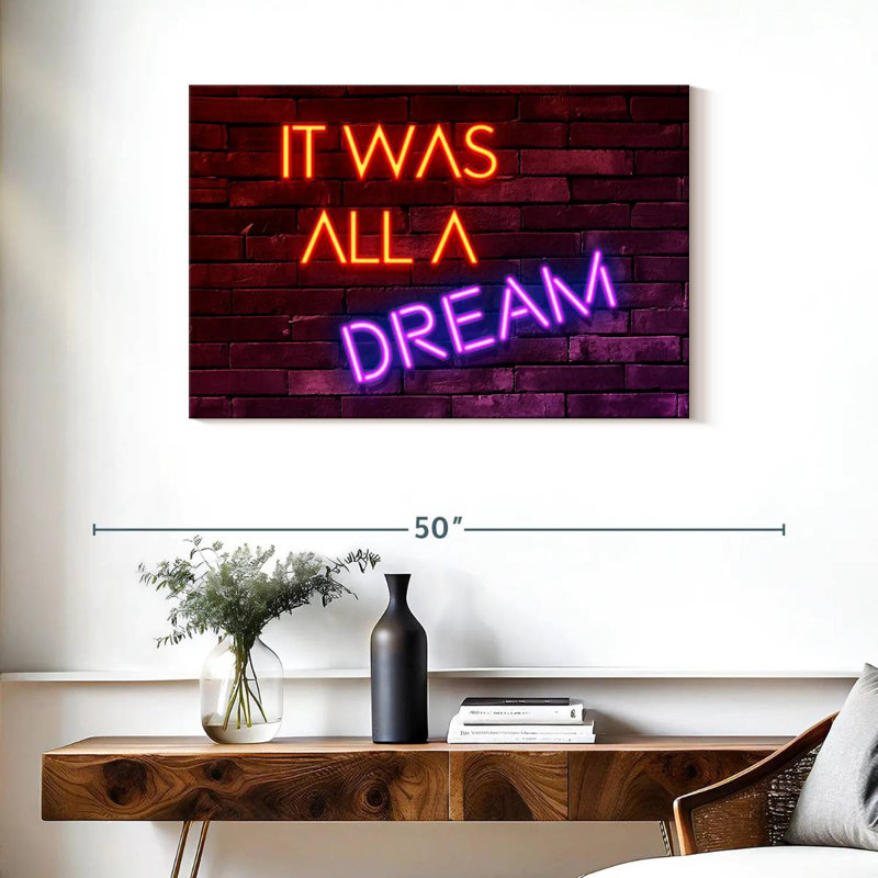 Tergel It Was Always A Dream, 24" H x 36" W