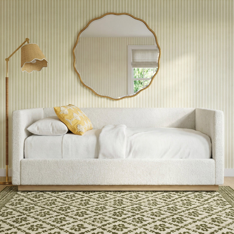 Drago Upholstered Boucle Daybed