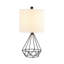 Lampe de table en métal Jizele