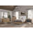 Queen Upholstered and Strap Panel Bed-133421003
