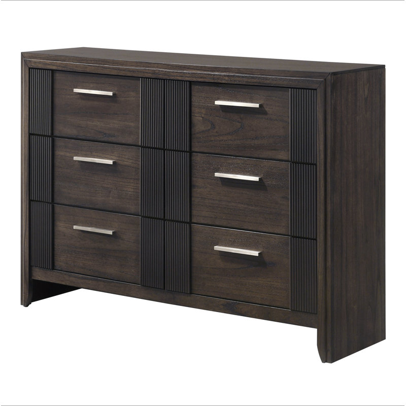 Commode contemporaine à 6 tiroirs 1Pc