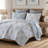 3-Piece King/Cal King Quilt Mini Set,Blue