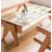 Solid cherry wood coffee table