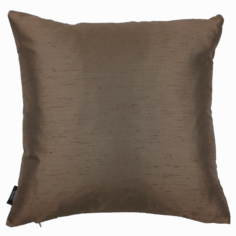 Bloxom Square Throw Cushion, Gold/Bronze, 49 x 49cm