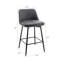 2 tabourets de comptoir pivotants Belcara, hauteur de l'assise 25,61 po, 2 pièces / ensemble