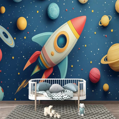 Rocket Journey Through The Cosmo