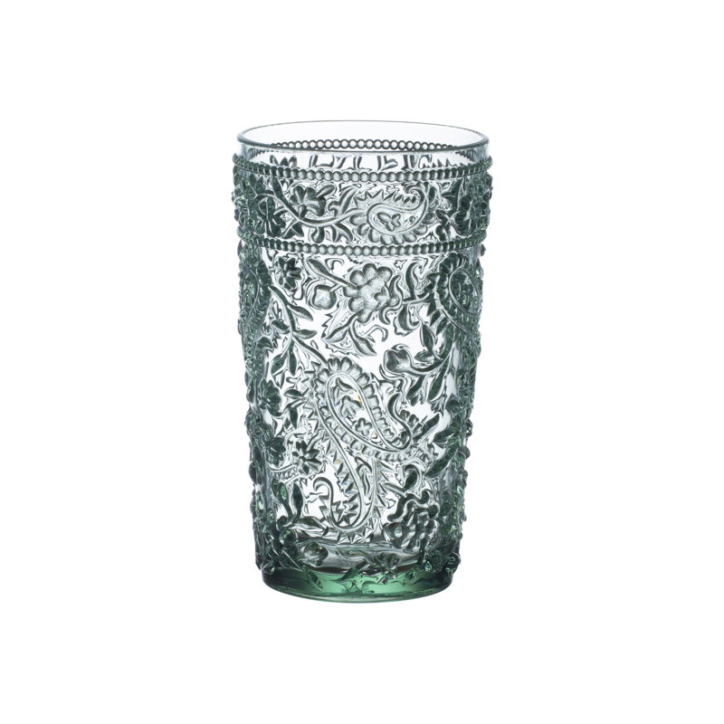 Verre à boire en acrylique Lola, 17 oz, Sarcelle
