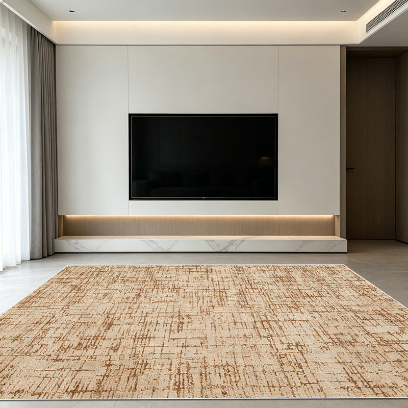 1PC distressed geometric woven neutral linen area rugs for Living Room, Soft, All seasons, Easy-maintain, Washable Indoor mat, Farmhouse suitable for dining room, bedroom, home office, entryway, kitchen, backyard, Home Decor, Outdoor Decor.