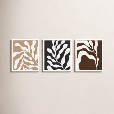 Erminia "Retro Matisse Botanical" 3-Piece Set