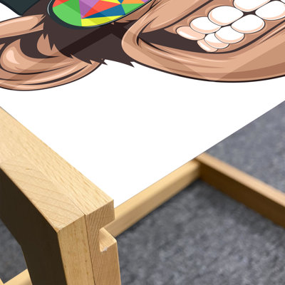 Jakelynn Sled Coffee Table
