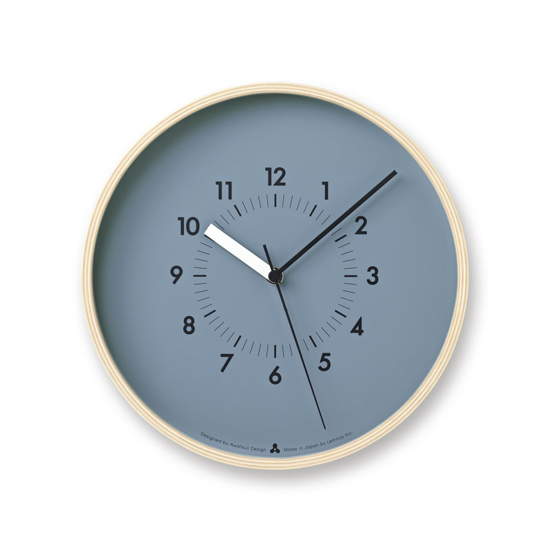 Horloge Lemnos SOSO, Bleu