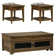 Tejas 3 - Piece Solid Wood Living Room Table Set