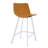 Voshon Leather 41” Counter Height Bar Stool With Stainless Steel Legs-1763157264