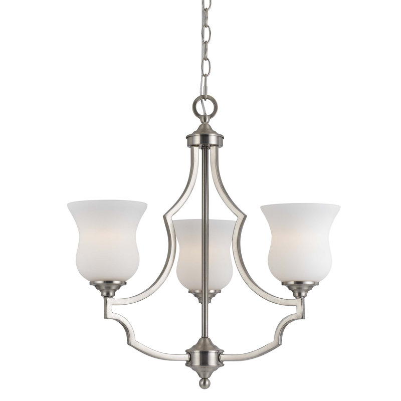 Lustre empire à 3 lumières Swannanoa