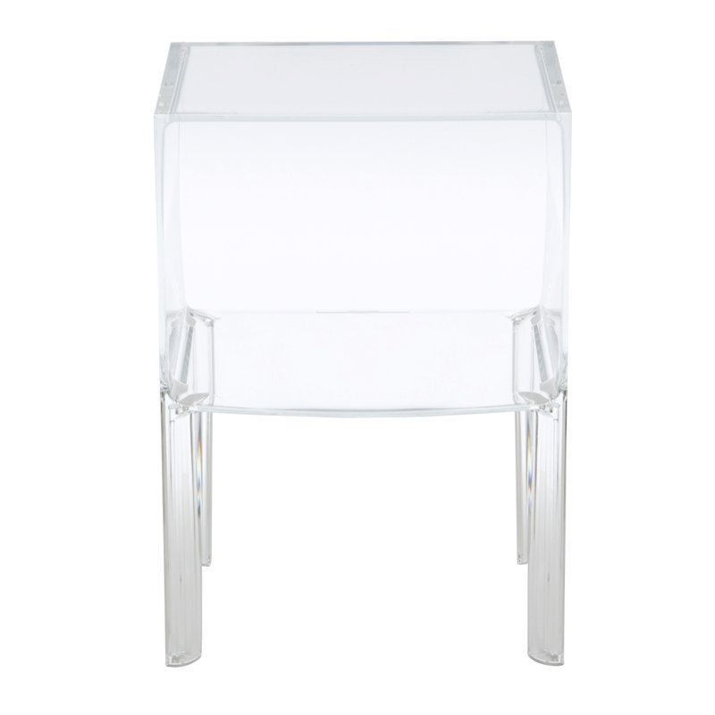 Petite table de chevet Ghost Buster, Cristal