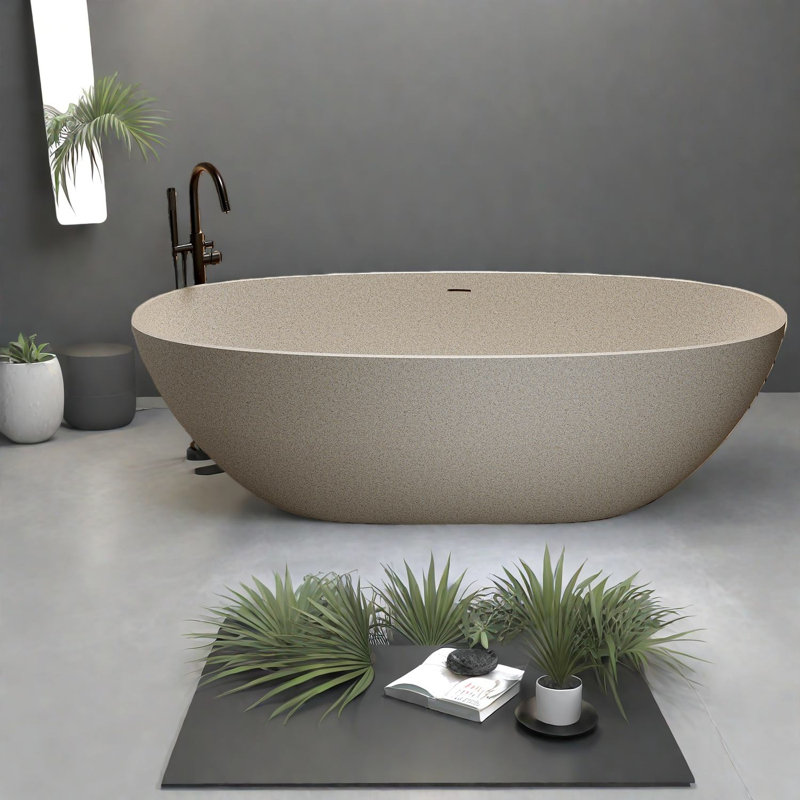 Baignoire de trempage de 55 po Modern