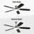 Derick 5-Blade Modern Ceiling Fan with LED Light and Remote Control-1458728787-1438298602