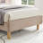 Janine Corduroy Upholstered Wingback Bed with Slat Kit and Solid and Manufactured Wood Frame-749801281-749801282
