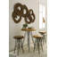 Swivel Solid Wood 28'' Bar Stool