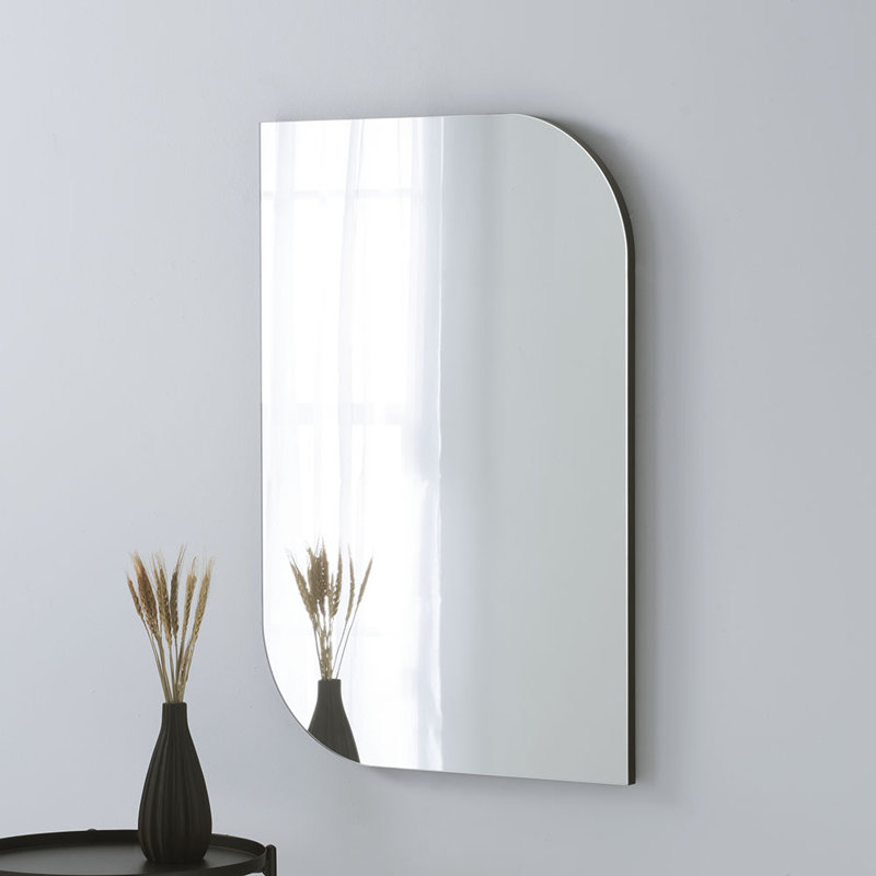 Ajeesh Asymmetrical Wall Mirror, Gold