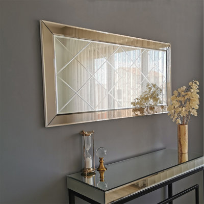 Miroir décoratif biseauté Abigale