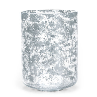Lydia Silver Silver Waste Basket