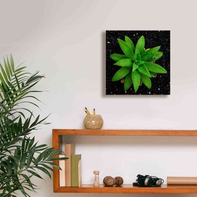 «The Green Bloom Crop» par Epic Portfolio, estampe numérique sur toile