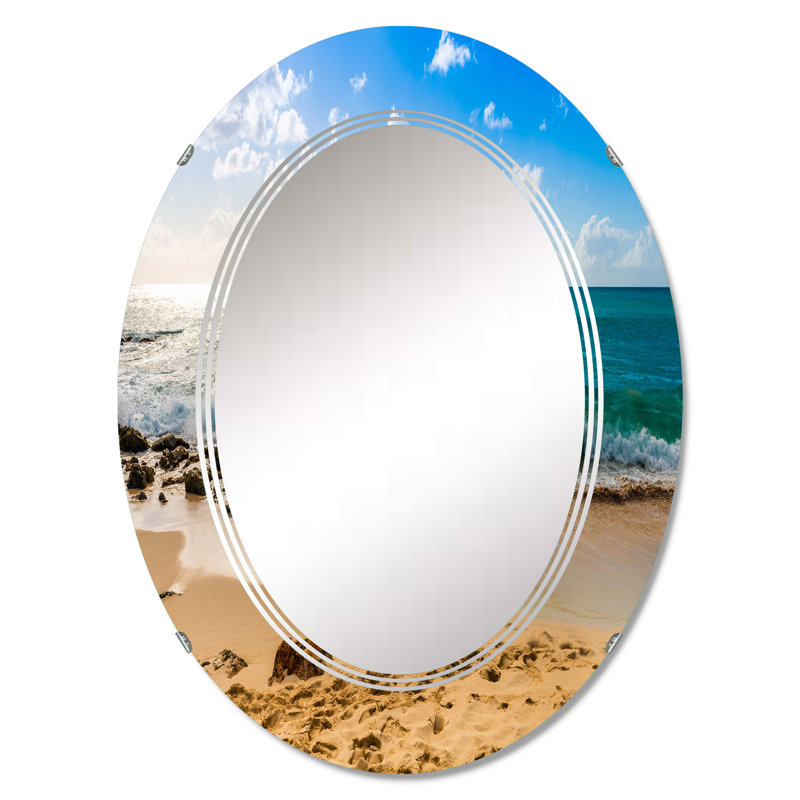 Miroir de salle de bain sans cadre, 36 po x 24 po