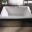 Andrea® 13 DoloMatte 66" x 42" Soaking Solid Surface Bathtub-2126274781