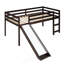 Lit mezzanine simple avec glissade-218115180