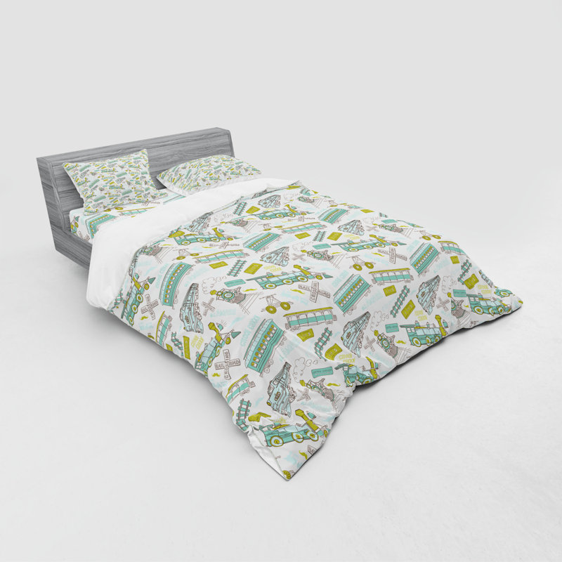 Quilt Set, Queen Duvet Cover + 3 Additional Pieces