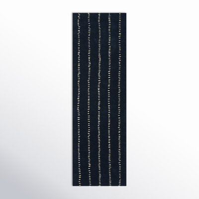 Nichols Hand Tufted Wool Navy Rug