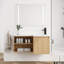 Meuble-lavabo simple 36 po avec plateau en résine et meuble-lavabo flottant-2023564922