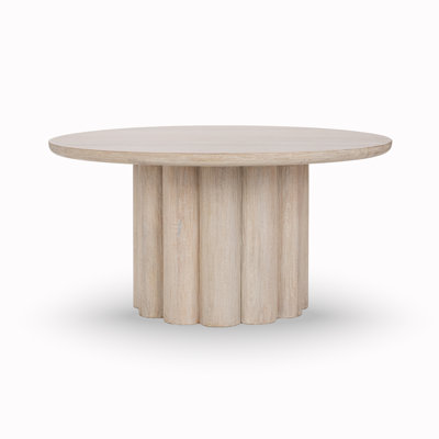 Columnia 60" Mango Wood Round Dining Table