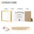8.5x11 Picture Frame Certificate Document Frame With Clear Plexiglass, 1 Pack-500525151