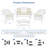 Cecilton 4 Piece Rattan Sofa Seating Group -27165458-23609069