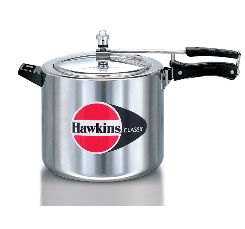 Hawkins Classic Aluminum Pressure Cooker, 4.23 Quart