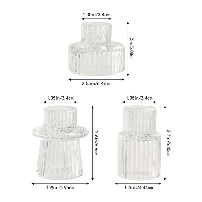 Set of 6 Candle Holders