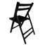 Chaises pliantes en bois massif - de 4, noir, siège à lattes confortable, convenant à diverses utilisations, pliable, chaise de 4 lb en bois avec restrictions de poids noires 4, confort d'assise, idéal pour la maison et les événements spéciaux,-1332253240