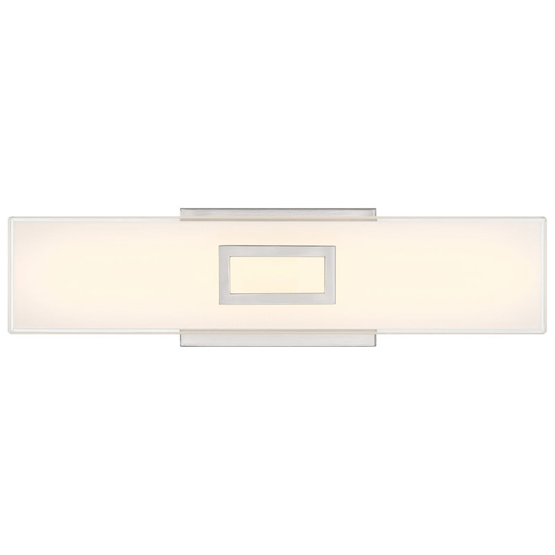 Farell Dimmable LED Vanity Light, Brushed Steel