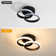 Verbrande 2-Light 25cm LED Integrated Semi Flush Mount