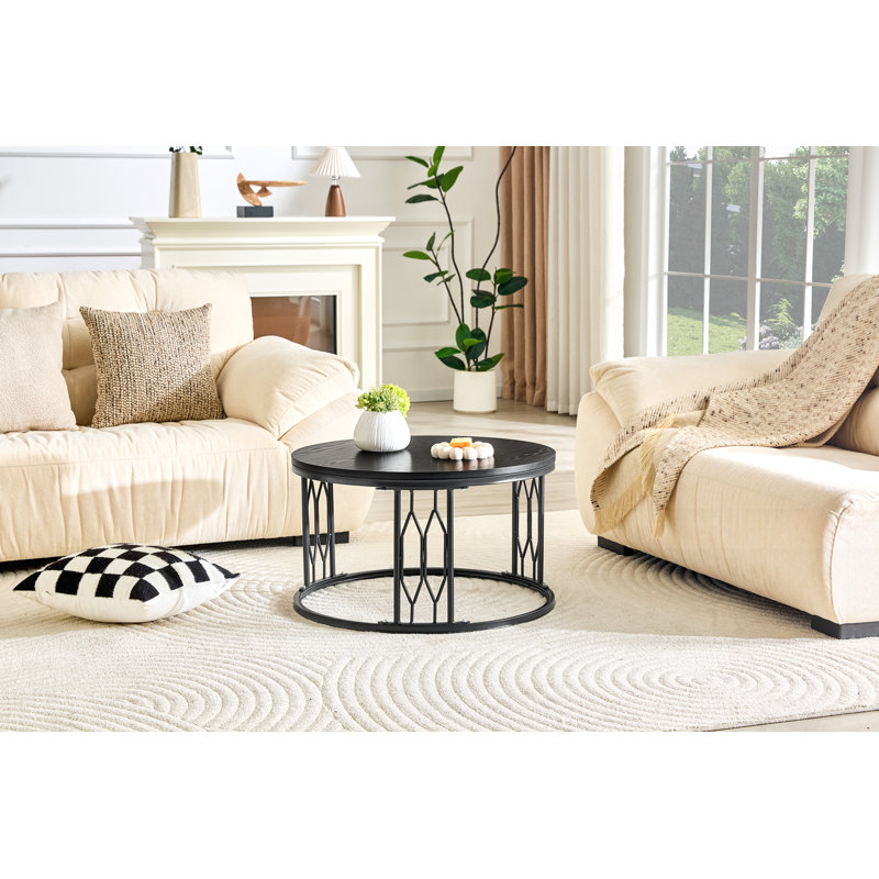 Table basse 27,5 pouces, Noir
